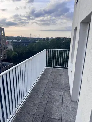 Balkon lub taras w obiekcie Kępa Mieszczańska apartment