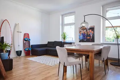 Plan piętra w obiekcie Apartament z wykuszem