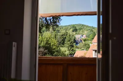 Plan piętra w obiekcie Apartament z wykuszem