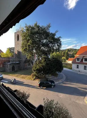 Plan piętra w obiekcie Apartament z wykuszem