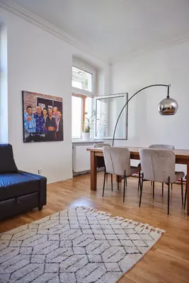 Plan piętra w obiekcie Apartament z wykuszem