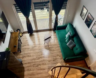 Część wypoczynkowa w obiekcie Vista - Domek Wakacyjny w Górach Sowich