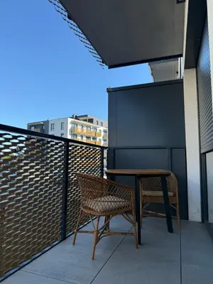 Balkon lub taras w obiekcie Przytulny zakątek z tarasem dla Dwojga