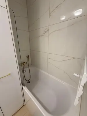 Łazienka w obiekcie Przytulny zakątek z tarasem dla Dwojga