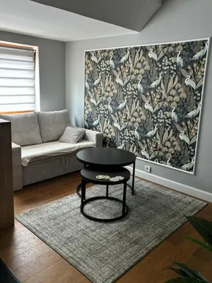 Część wypoczynkowa w obiekcie Apartament Piastowska 3