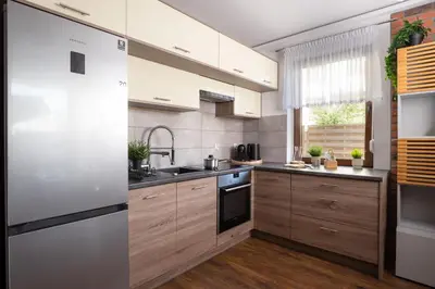 Kuchnia lub aneks kuchenny w obiekcie Graniczna Apartment Garden Suite - ProperUNIT