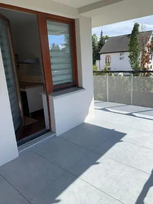 Balkon lub taras w obiekcie Apartament Ogrodowa