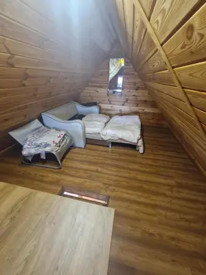 Część wypoczynkowa w obiekcie Domek letniskowy Łowisko Frączków
