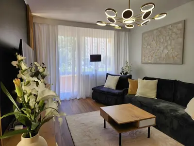 Część wypoczynkowa w obiekcie Apartament CASABLANCA - Wałbrzych, Podzamcze