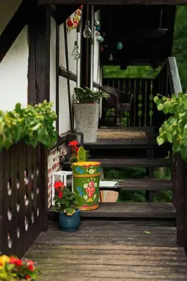 Ogród w obiekcie Dom Przytulisko