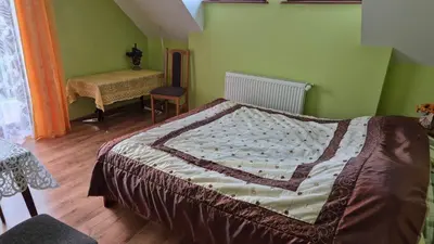 Łóżko lub łóżka w pokoju w obiekcie Agroturystyka Kalinowe Ranczo
