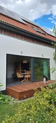 Ogród w obiekcie Pełen Wypas - Dziadówka
