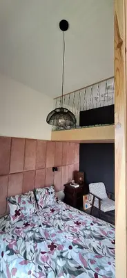 Łóżko lub łóżka w pokoju w obiekcie Pełen Wypas - Dziadówka