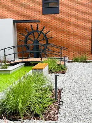 Ogród w obiekcie Justinrent PALATIUM 12