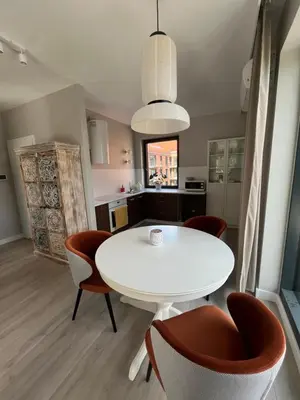 Część wypoczynkowa w obiekcie Apartament indyjski Legnica