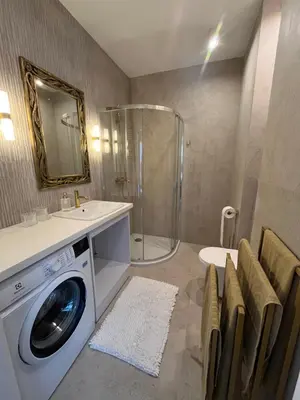 Łazienka w obiekcie Apartament indyjski Legnica
