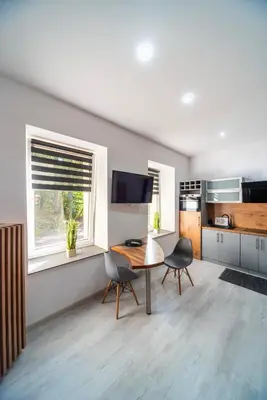 Kuchnia lub aneks kuchenny w obiekcie Apartament pod Zamkiem Książ 