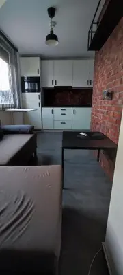 Kuchnia lub aneks kuchenny w obiekcie Ceglany Apartament Kościuszki 133