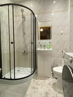 Łazienka w obiekcie Apartament na Placu Swietego Sebastiana