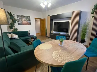 Część wypoczynkowa w obiekcie Apartament na Placu Swietego Sebastiana