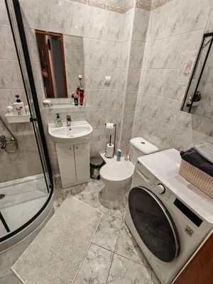 Łazienka w obiekcie Apartament na Placu Swietego Sebastiana
