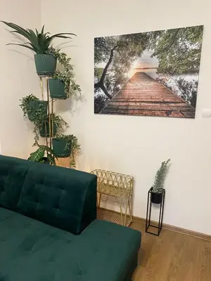 Część wypoczynkowa w obiekcie Apartament na Placu Swietego Sebastiana