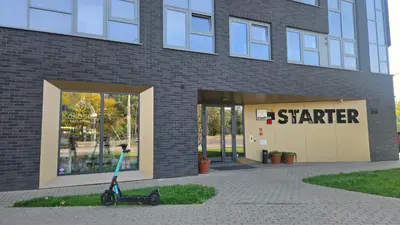 Budynek, w którym mieści się aparthotel