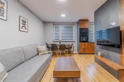 Część wypoczynkowa w obiekcie Apartament Lubliniec Centrum, PW Invest Home