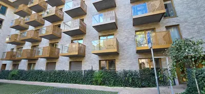 Budynek, w którym mieści się apartament
