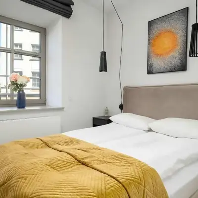 Cosy studio ideal for remote working on Słodowa Island