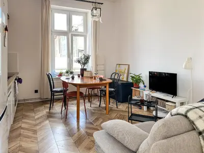 Telewizja i/lub zestaw kina domowego w obiekcie Apartment Kamienica Centrum