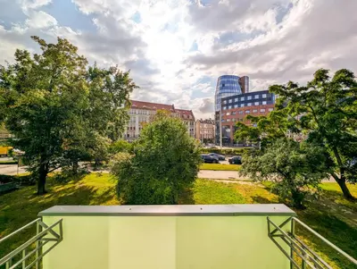 Plan piętra w obiekcie Rynek Wrocław Central Living Studio by BookingHost