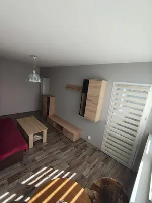 Łóżko lub łóżka w pokoju w obiekcie Wieczysta113 Aquapark
