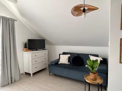 Telewizja i/lub zestaw kina domowego w obiekcie Apartament Czarna Góra - Stubai 41