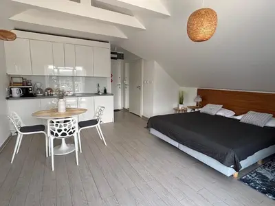 Kuchnia lub aneks kuchenny w obiekcie Apartament Czarna Góra - Stubai 41