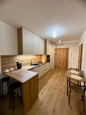 Kuchnia lub aneks kuchenny w obiekcie LOFT Apartament I Opole