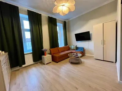 Telewizja i/lub zestaw kina domowego w obiekcie Traugutta