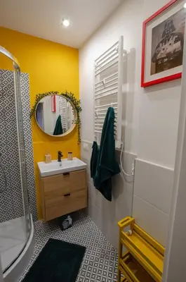 Łazienka w obiekcie Studio na Średniej - Gliwice Old Town Studio Flat