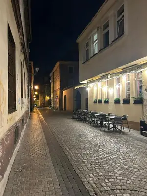 Budynek, w którym mieści się apartament
