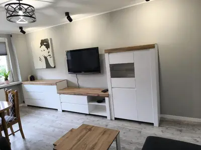 Kuchnia lub aneks kuchenny w obiekcie Belle Apartament