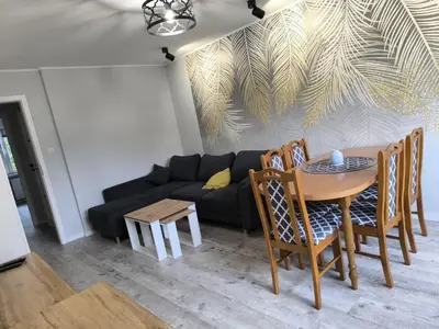 Część wypoczynkowa w obiekcie Belle Apartament
