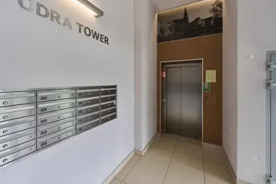 Plan piętra w obiekcie Odra Tower Apartments with FREE GARAGE Wroclaw by Noclegi Renters