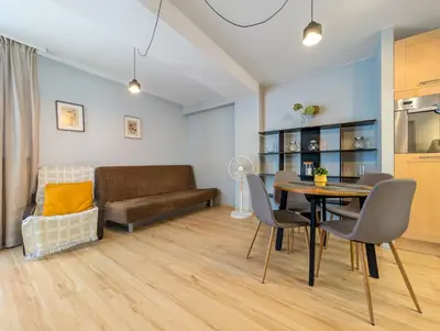 Część wypoczynkowa w obiekcie Kniaziewicza Old Town Apartment by BookingHost