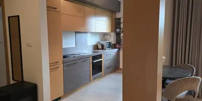 Kuchnia lub aneks kuchenny w obiekcie Apartament Wenecja z ogródkiem,parking