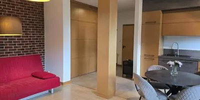 Część wypoczynkowa w obiekcie Apartament Wenecja z ogródkiem,parking