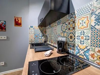 Kuchnia lub aneks kuchenny w obiekcie Zuzia Apartment - 50 m od Rynku