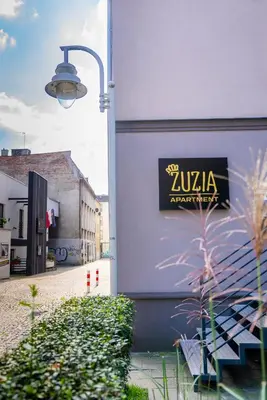 Budynek, w którym mieści się apartament