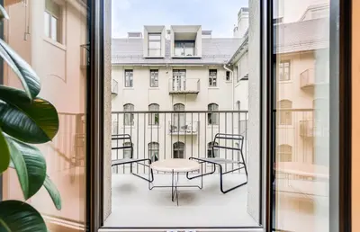 Balkon lub taras w obiekcie Księcia Witolda 38-40 by Homeprime