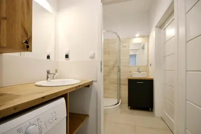 Łazienka w obiekcie Apartament w Centrum Gliwic