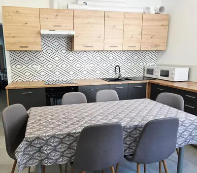 Kuchnia lub aneks kuchenny w obiekcie Apartament w Centrum Gliwic